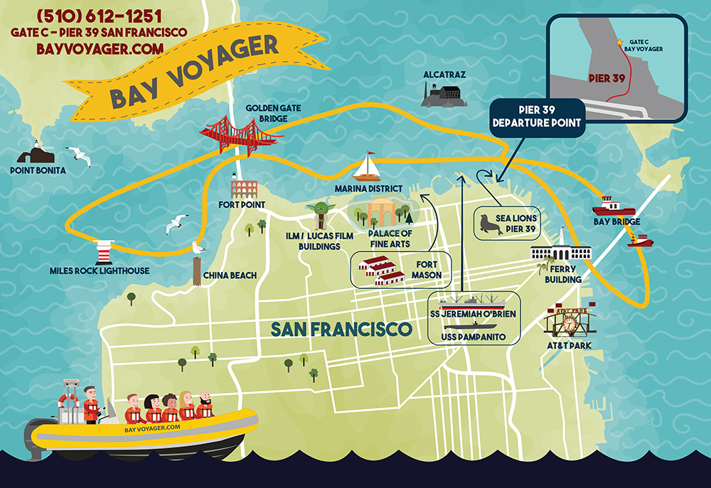 Bay Voyager Map